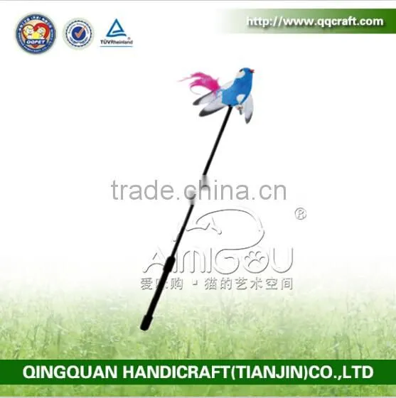 New Design Wholesale Bird Cat & Cat Spring Toy & Custom Cat Wand
