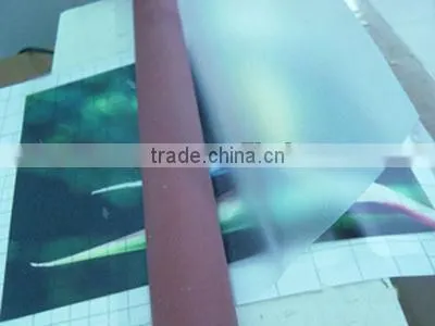 3D cold laminating film
