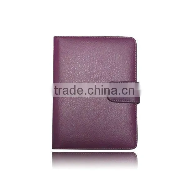 Fashion Universal Magnetic Flip Leather Case for 5 inch Tablet PC