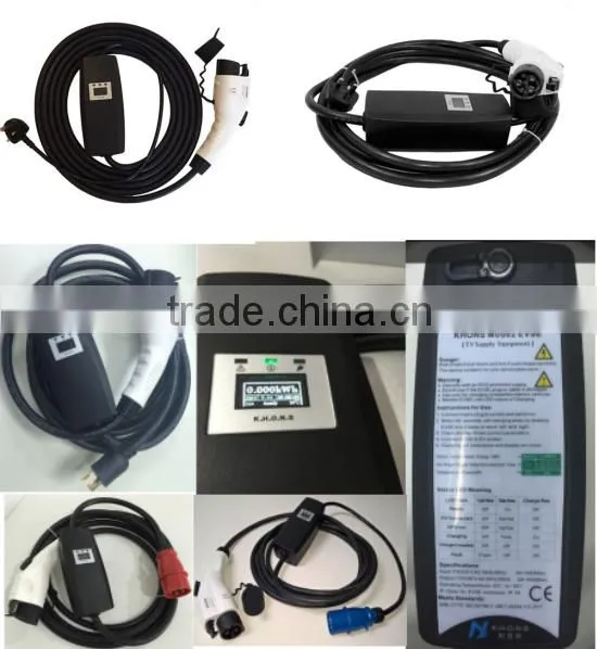 Hot sell Khons EV charger station J1772 16A with CE certification
