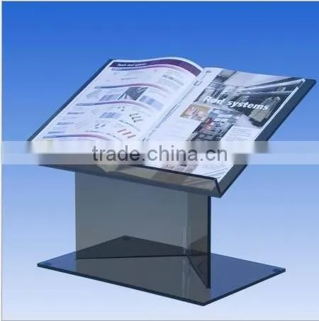 acrylic book/ magazine /brochure display rack/case