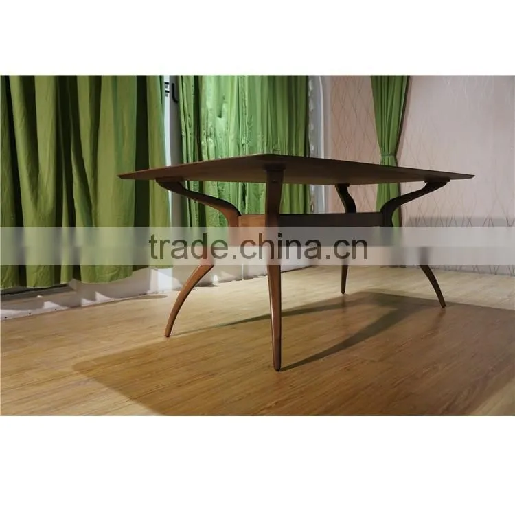 Malaysia Style Rubber Solid Wood Dining Chair and Table Set