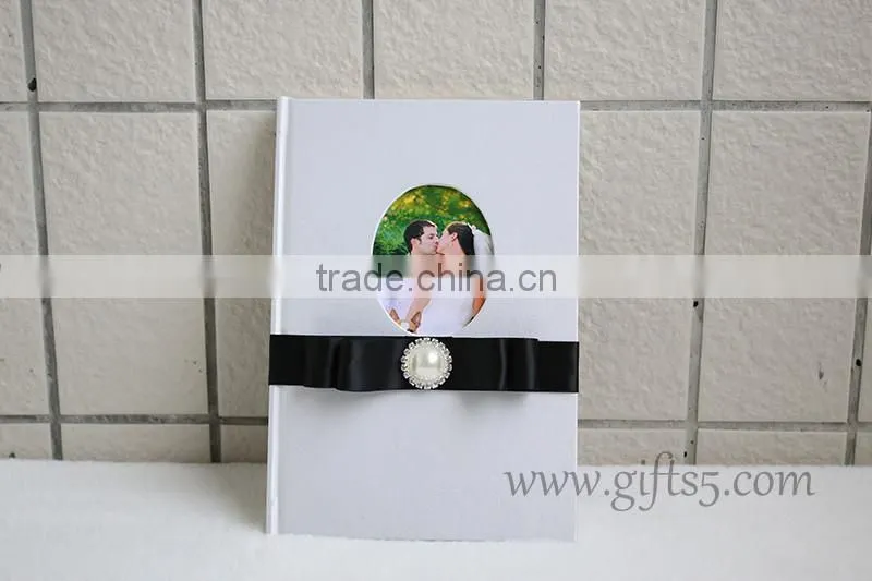 Elegant Romatic Wedding Guest Book