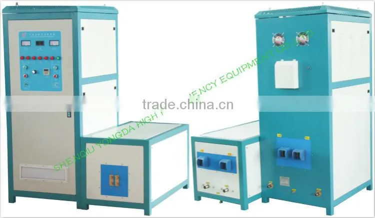 Seamless brass tube induction annealing machine WZP-200KW or heating brass rod