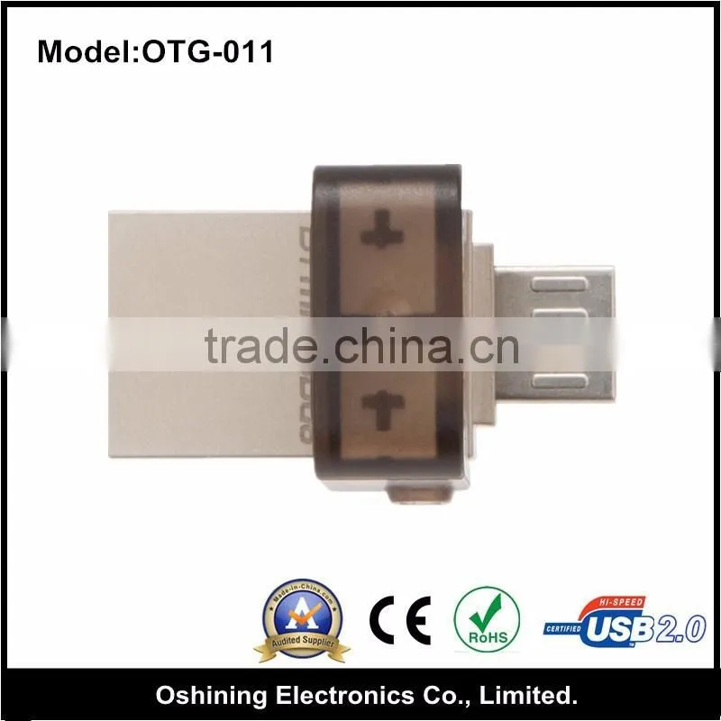 Promotional Custom Otg USB Flash Drive, Mini USB 3.0 Flash Drive 8gb Wholesale(otg-011)