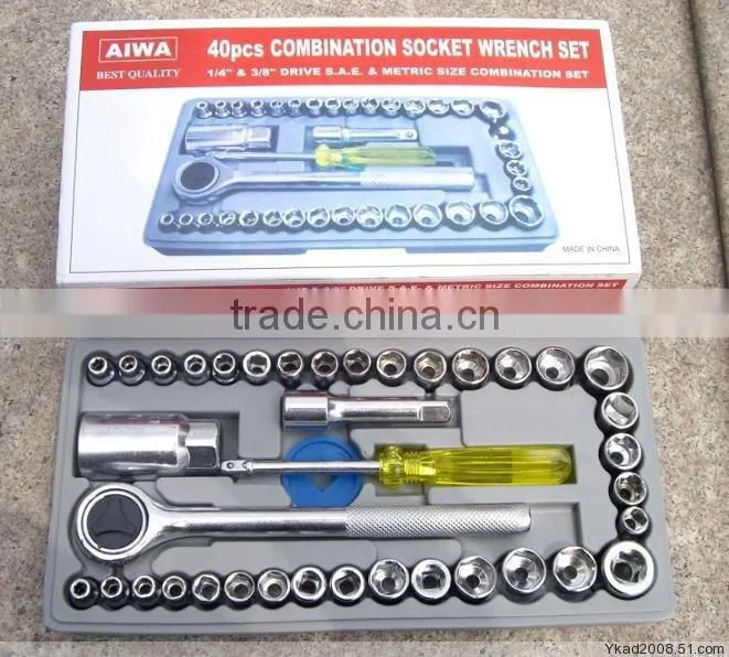 KEY POINT 40PC car and motorcycle repair tool sets
