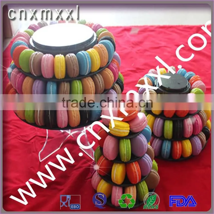 4 layers macaron tower