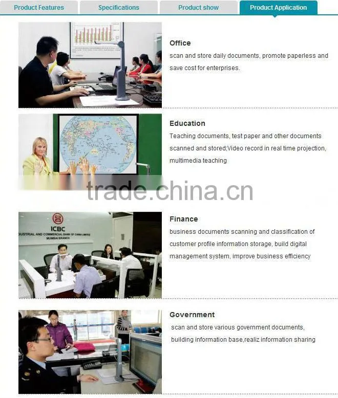 portable usb fast scan page scanner