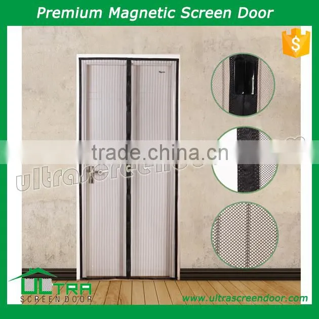 Magnetic Magic Screen Mesh Door Curtain Great for Daily Life and Travel
