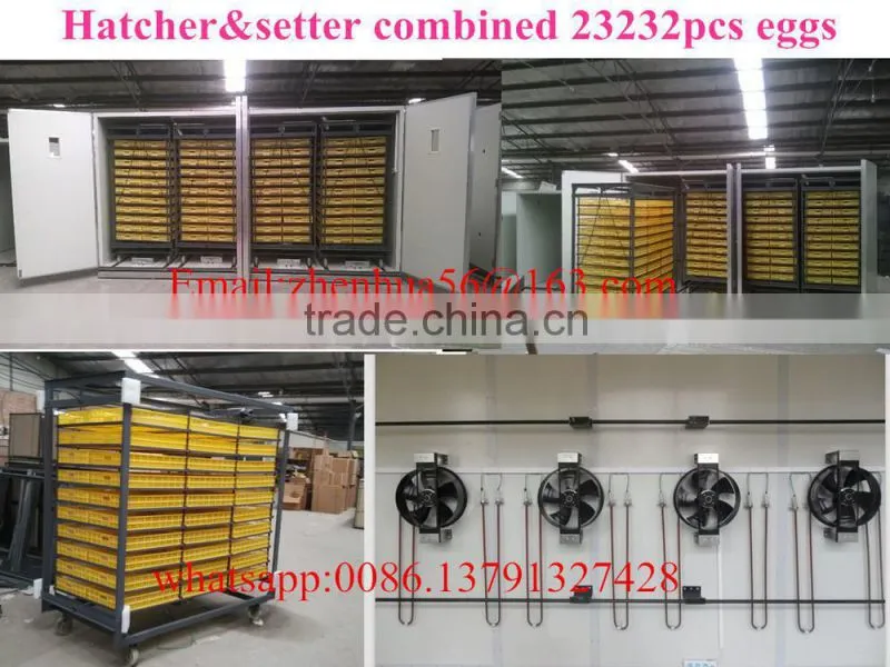 1000 chicken eggs incubator for sale combined setter and hatcher