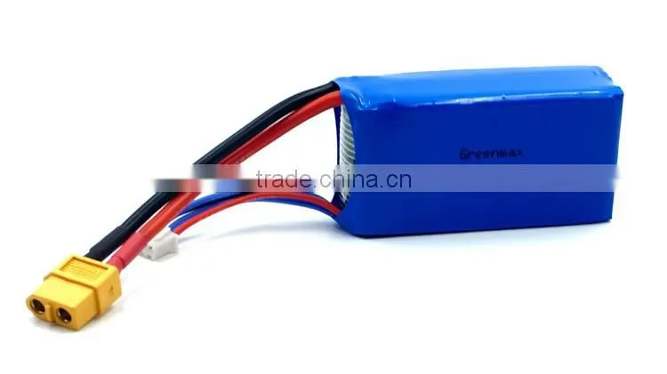 264380 2200mAh 11.1V lithium polymer battery