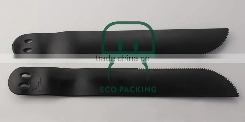 smile face lovely plastic disposable knife