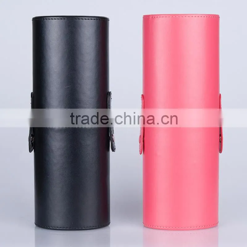 best seller for Chrismas! 7 Piece Nylon Hair Pink Makeup Brush Cup Holder