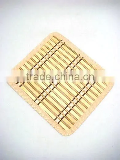 2pcs Bamboo Mats/Table Mats/Placemats For One Dollar Item,Heat Resistant For Kitchen Use