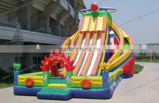 CE certificates hot-selling plastic water slide