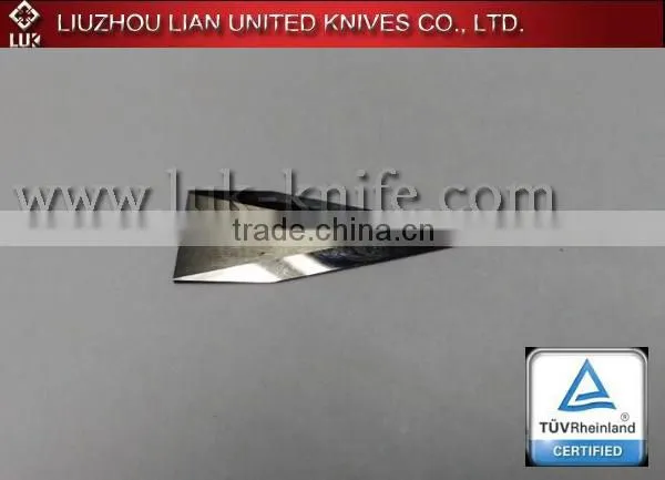 cemented carbide zund cutting blade for textile cloth leather