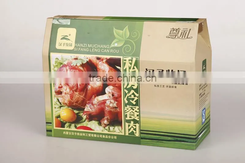 China customized milk packing carton orange packing cartons mango packing box
