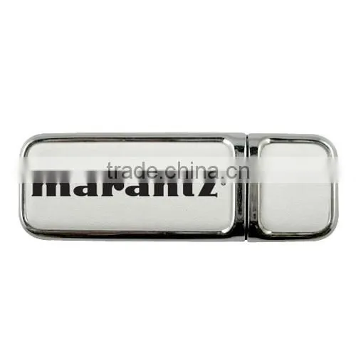 Best design colorful factory direct selling custom usb flash drive Brand Custom Leather Can be printed logo
