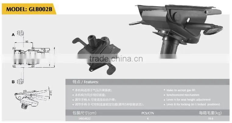 GLB002B Chair Mechanism