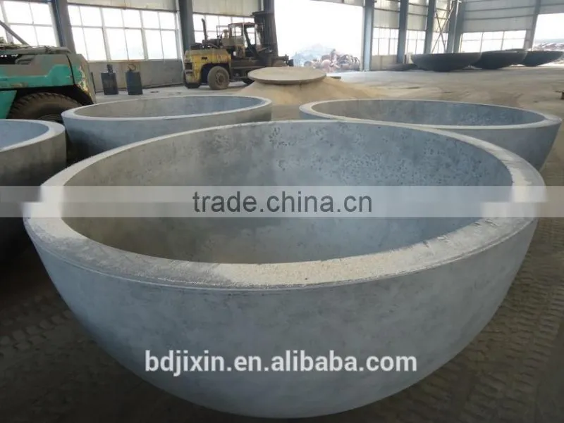 Stainless steel tank cap Hemispherical Head for water supply facilities