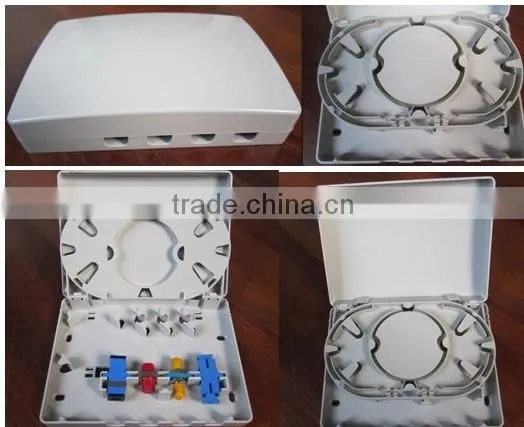 mini 4 ports ftth terminal box for indoor use