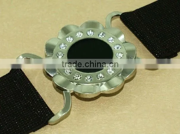Belt and belt buckles with rhinestone