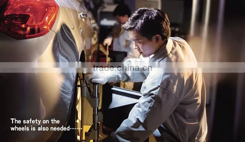 3.5 ton hydraulic wheel alignment scissor lift in ground