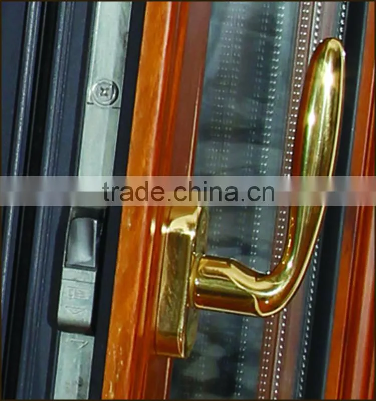 Hot sales high quality aluminum wooden window