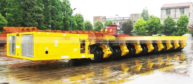 Multi axle lines hydraulic Self-propelled Modular Transporter