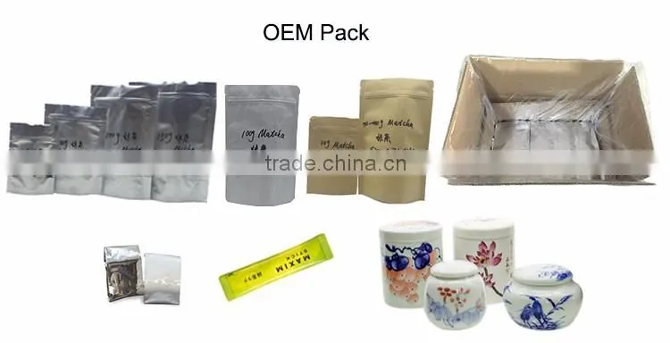 Matcha Pack bag Weight From 2 to 5 Gram