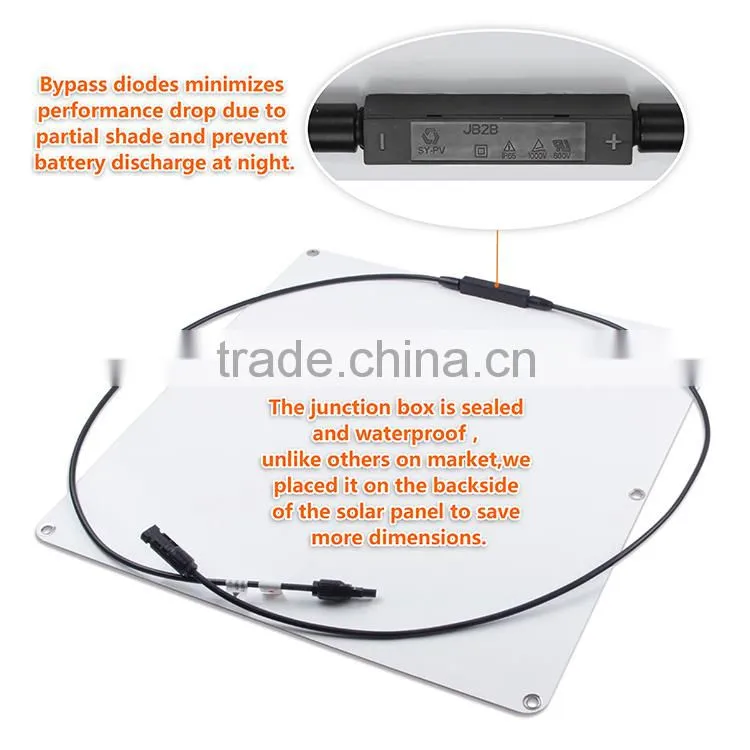 alibaba wholesale solar panel accessories 50W Small Size Solar Panel