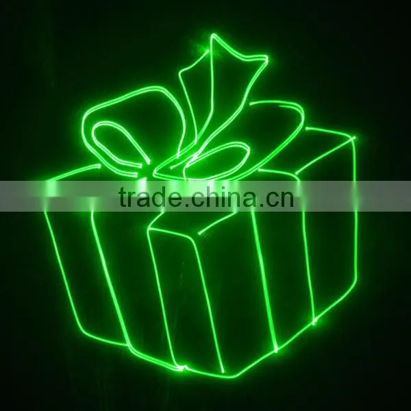 Green mini moving head DMX laser disco light