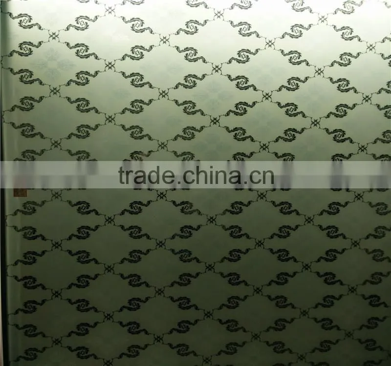 biggest art glass factories in china 4mm shower Art Glass