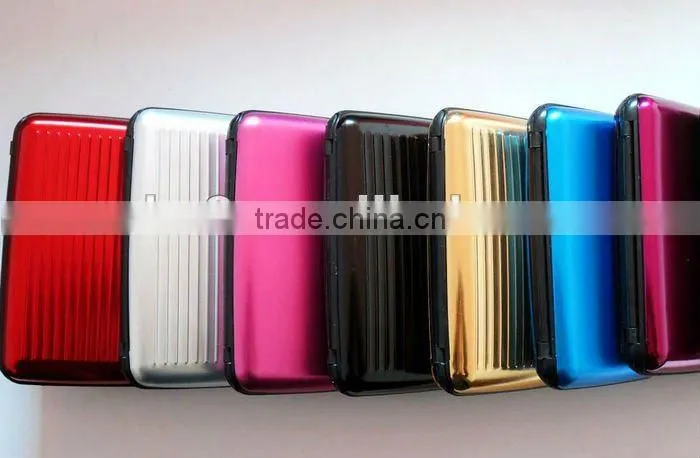 High quality aluminum credit card holder.