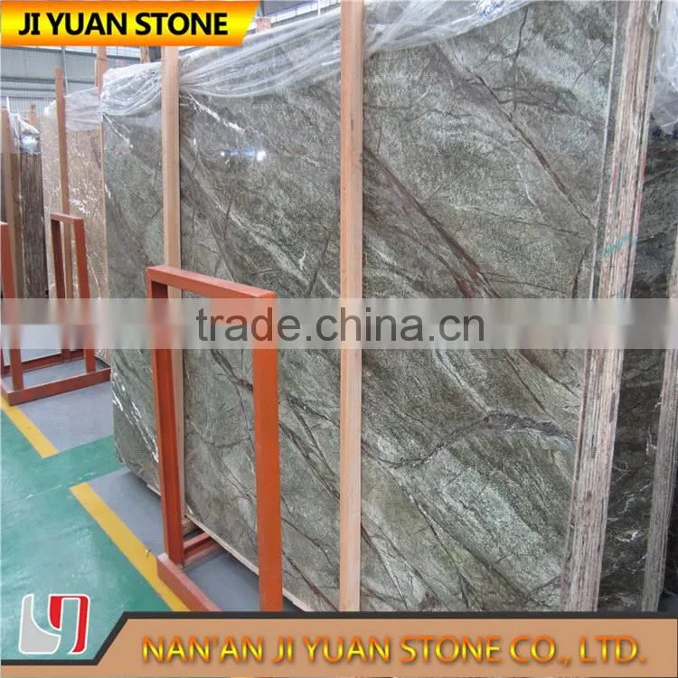 Top level latest light green marble tile mosaic