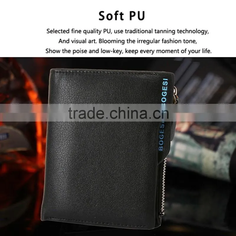 Men's Leather ID Multi Functional Wallet Credit Card Wallet Fashion Wallet For Men