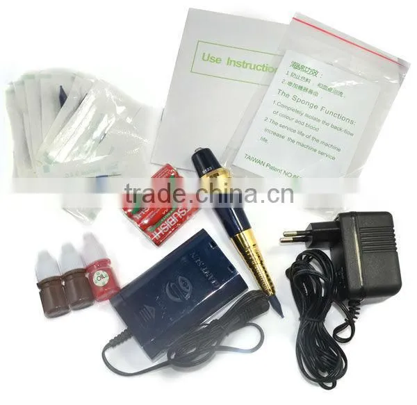 Permanent Tatoo Machine Kit for usa