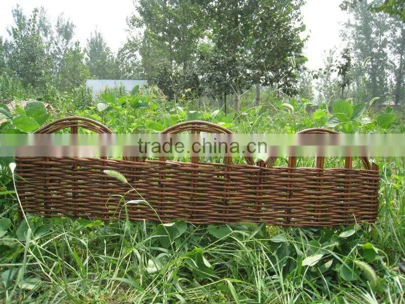 willow border/wicker hurdle
