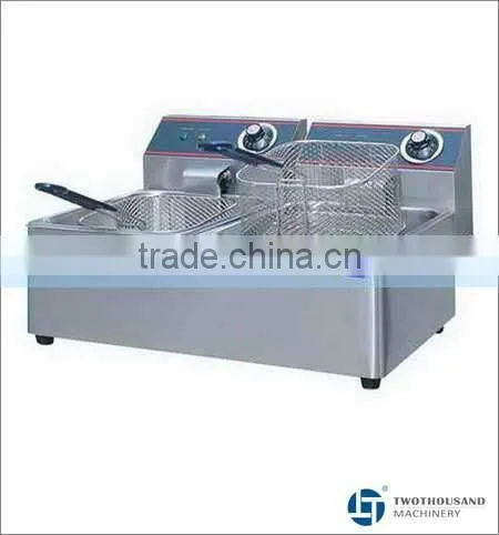 Open Fryer - Double Basket, 8x2 Liters, CE, 3.25x2 Kw, TT-WE263C