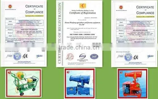 CE ISO Dust & Waste Control Sprayer Garden Fogger Machine