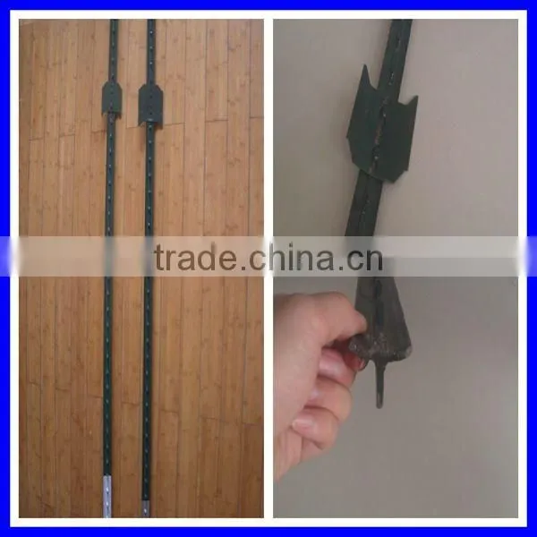 American T fence post, steel fence T post