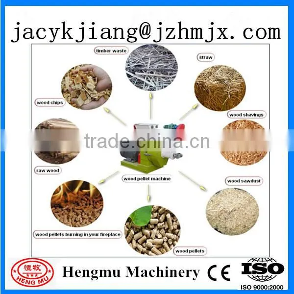 Widely used manufacture directly supply rubber wood timber biomass briquette machine with ce approved
