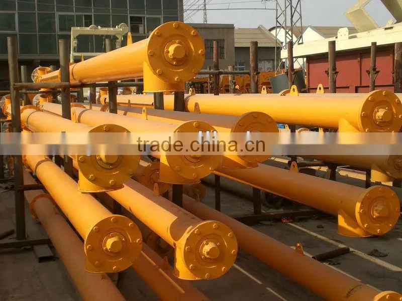 Sand, cement screw conveyor used in concrete batching station
