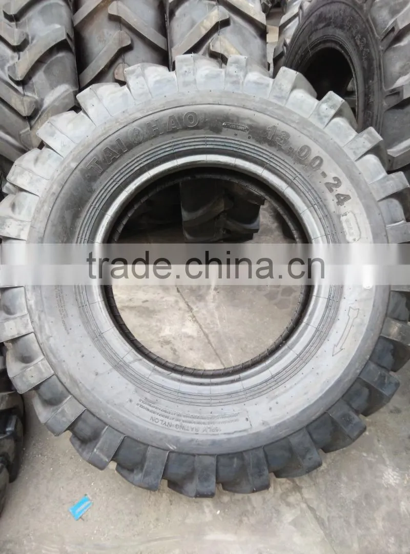China tyre manufacturer G2 L2 grader tire 13.00-24