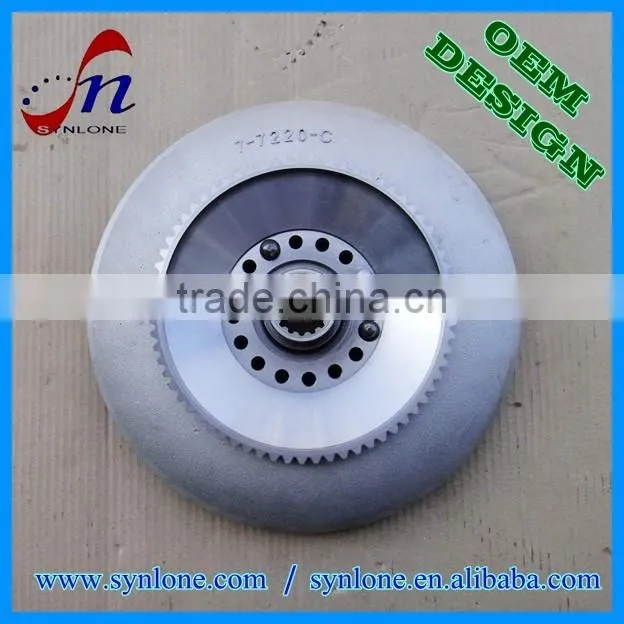 High quality precision-machined internal spline plate gear with 100% inspection