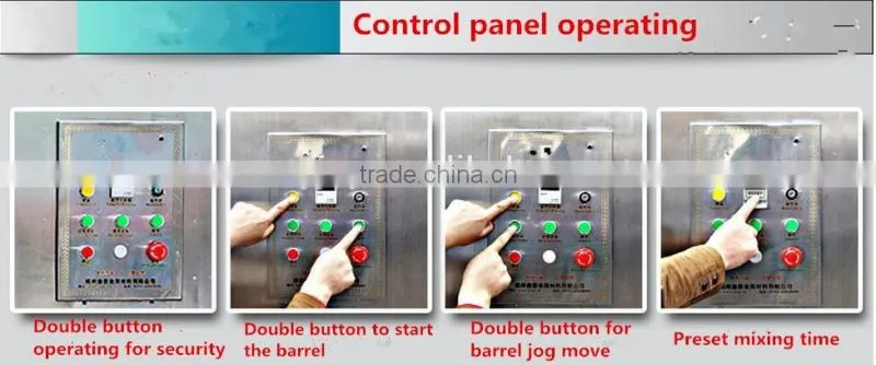 Pharmaceutical machine for dry powder mixing/powder mixer