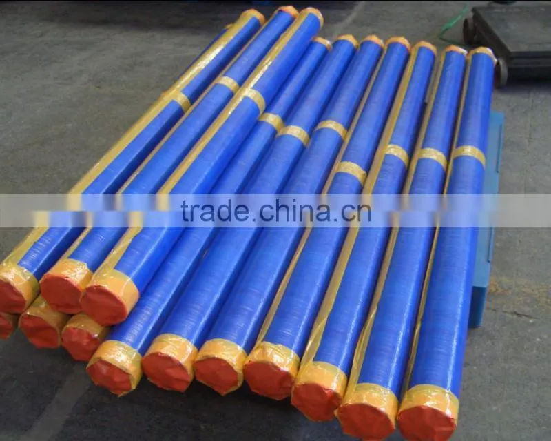 100% waterproof cross lamination technique plastic pool cover / cross laminated tarpaulin