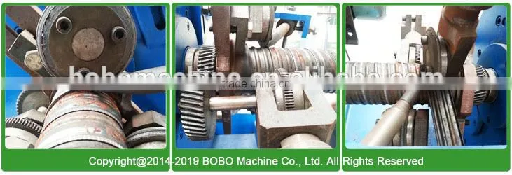 Steel corrugated prestressing pipe making machine