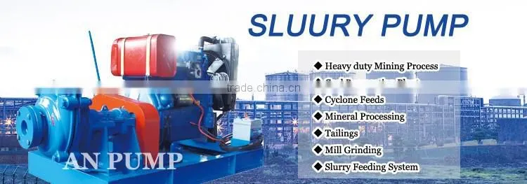 Electric water pump motor slurry pump price list