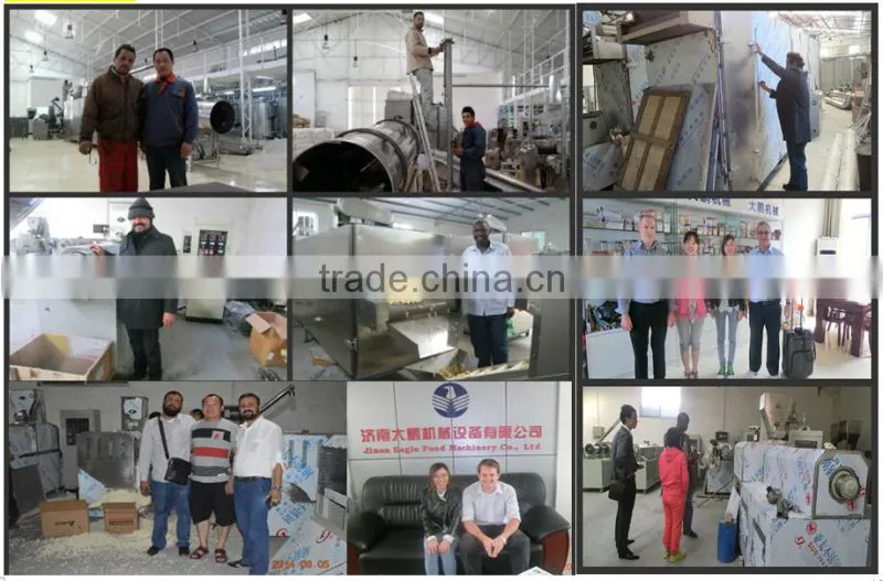 Corn flakes/breakfast cereals processing line and making machine